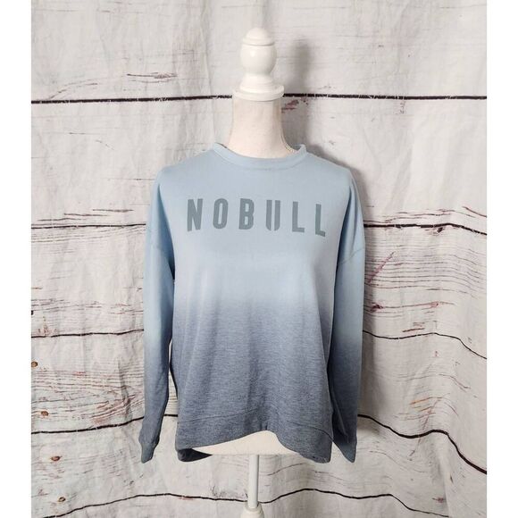 No Bull Logo Ombre Crewneck Sweatshirt Size Medium - Picture 2 of 7